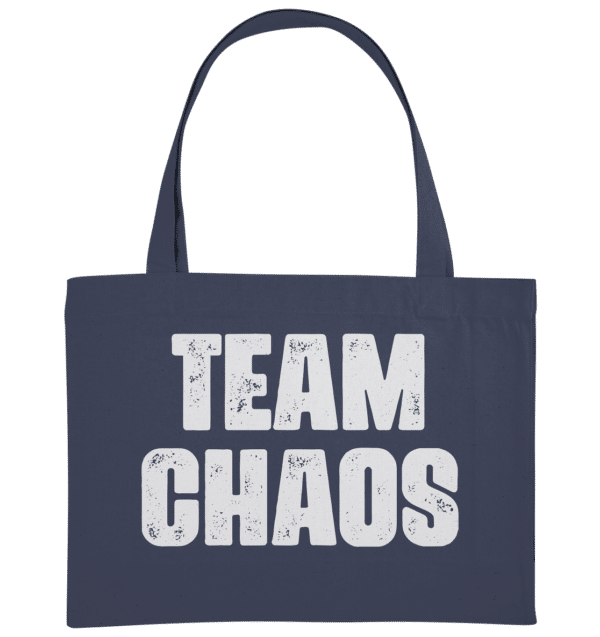 TEAM CHAOS - Organic Shopping-Bag – Bild 3