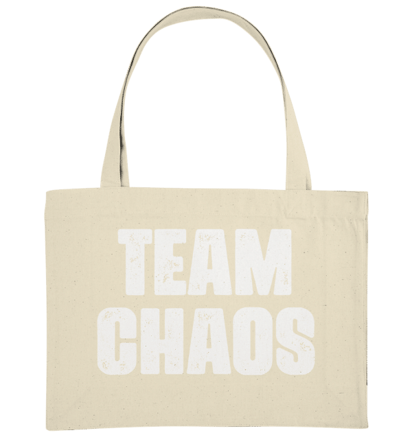 TEAM CHAOS - Organic Shopping-Bag – Bild 4